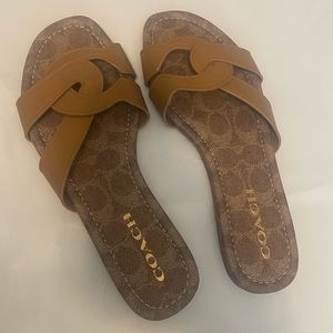 Coach sandals size 7.5 womens